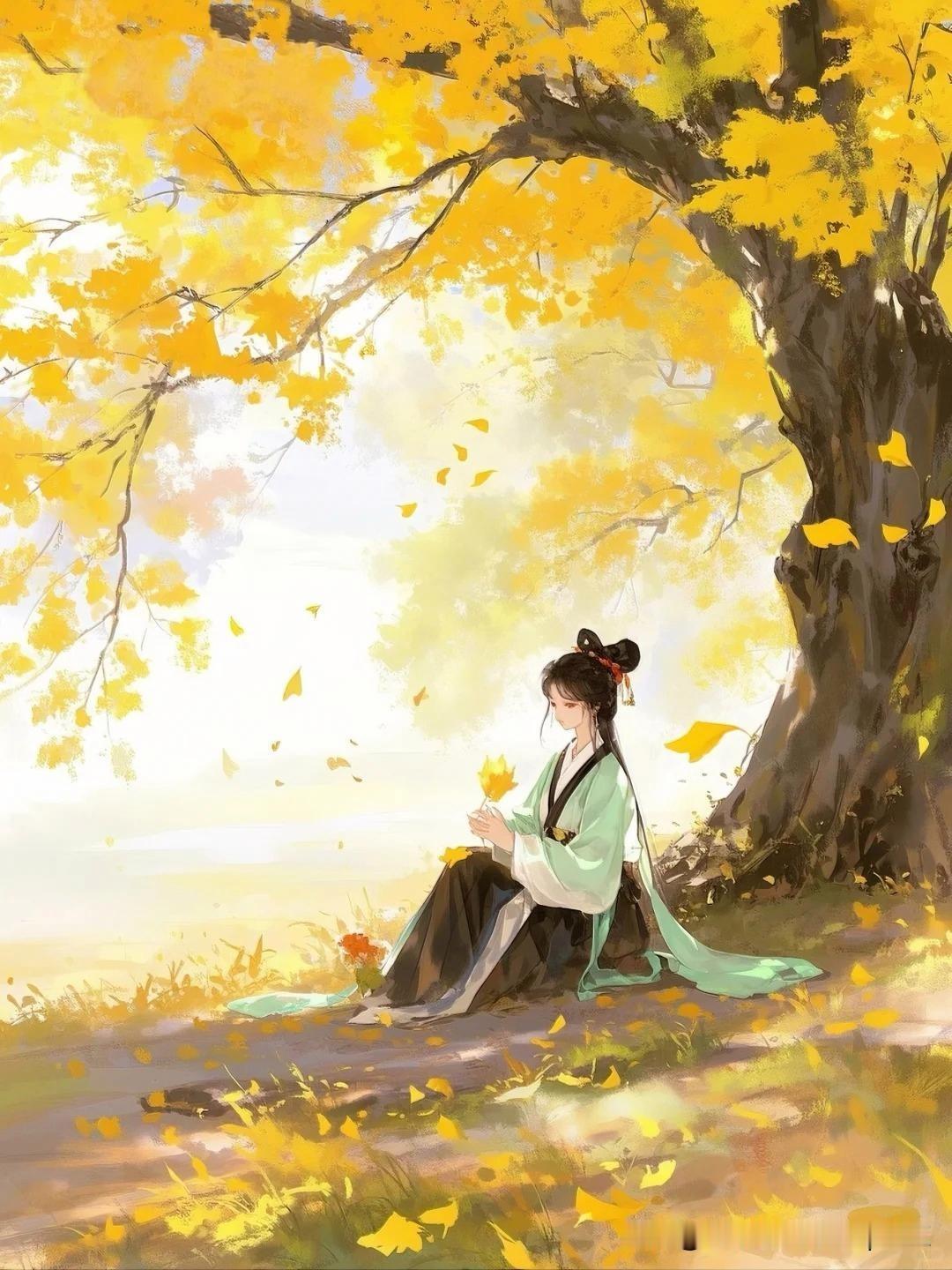 《秋意》
——宋.李纲
清霜夜落梧楸树，
脱叶惊风陨如雨。
一番扫尽一番新，
策