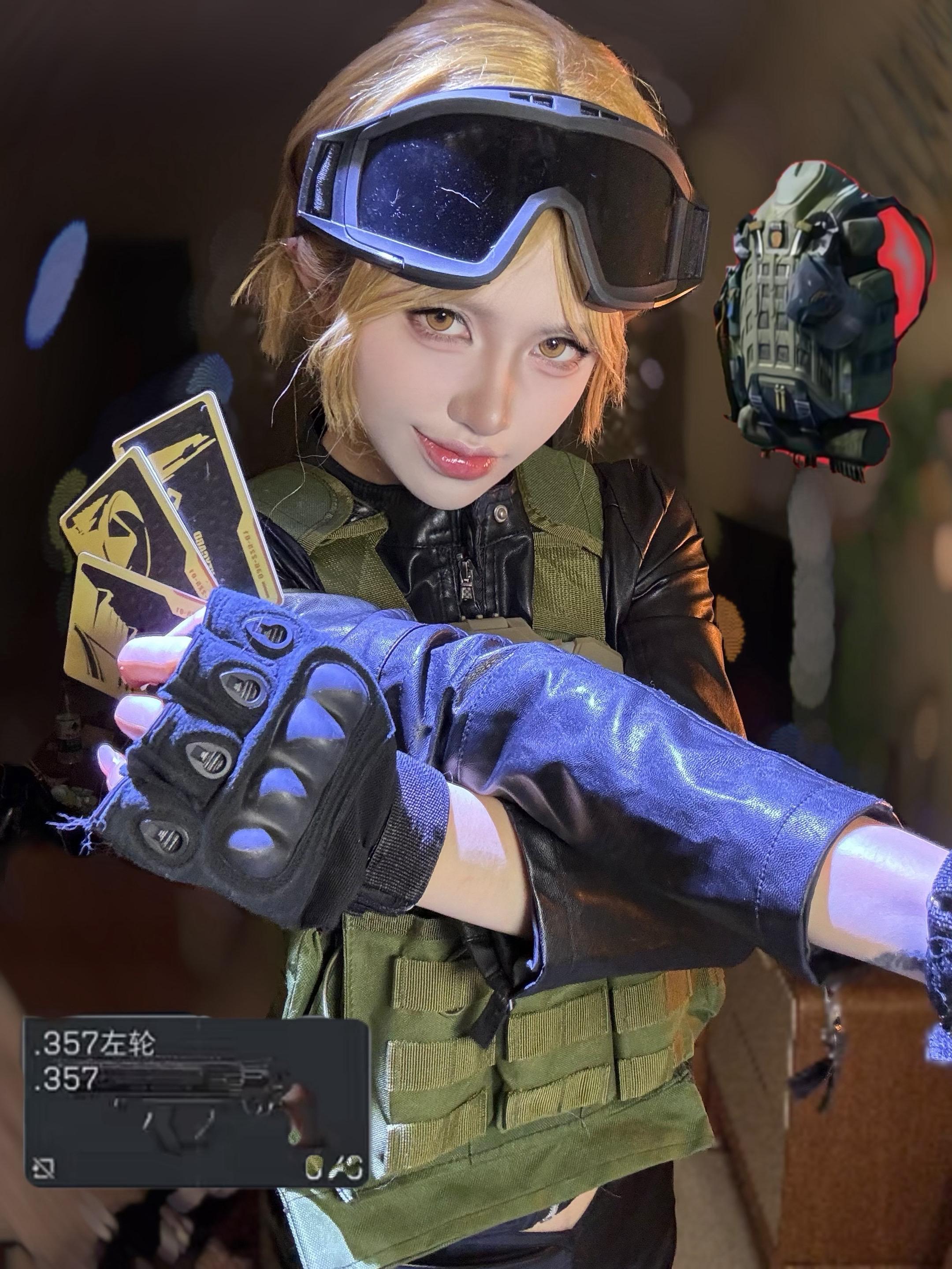 看到我带乌龟包和左轮还不赶快跑吗？