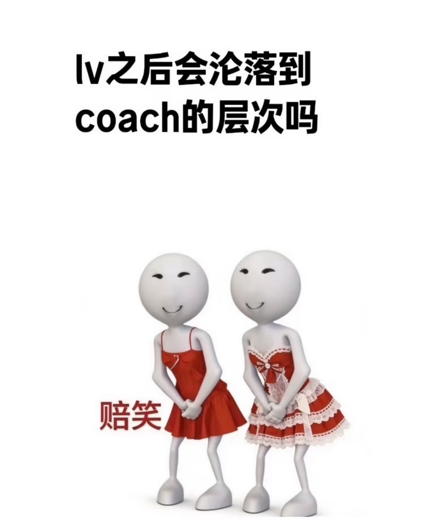 LV密集维权遭网友抵制但通过这次事件有很多人开始抵制lv，之后会沦落到coach