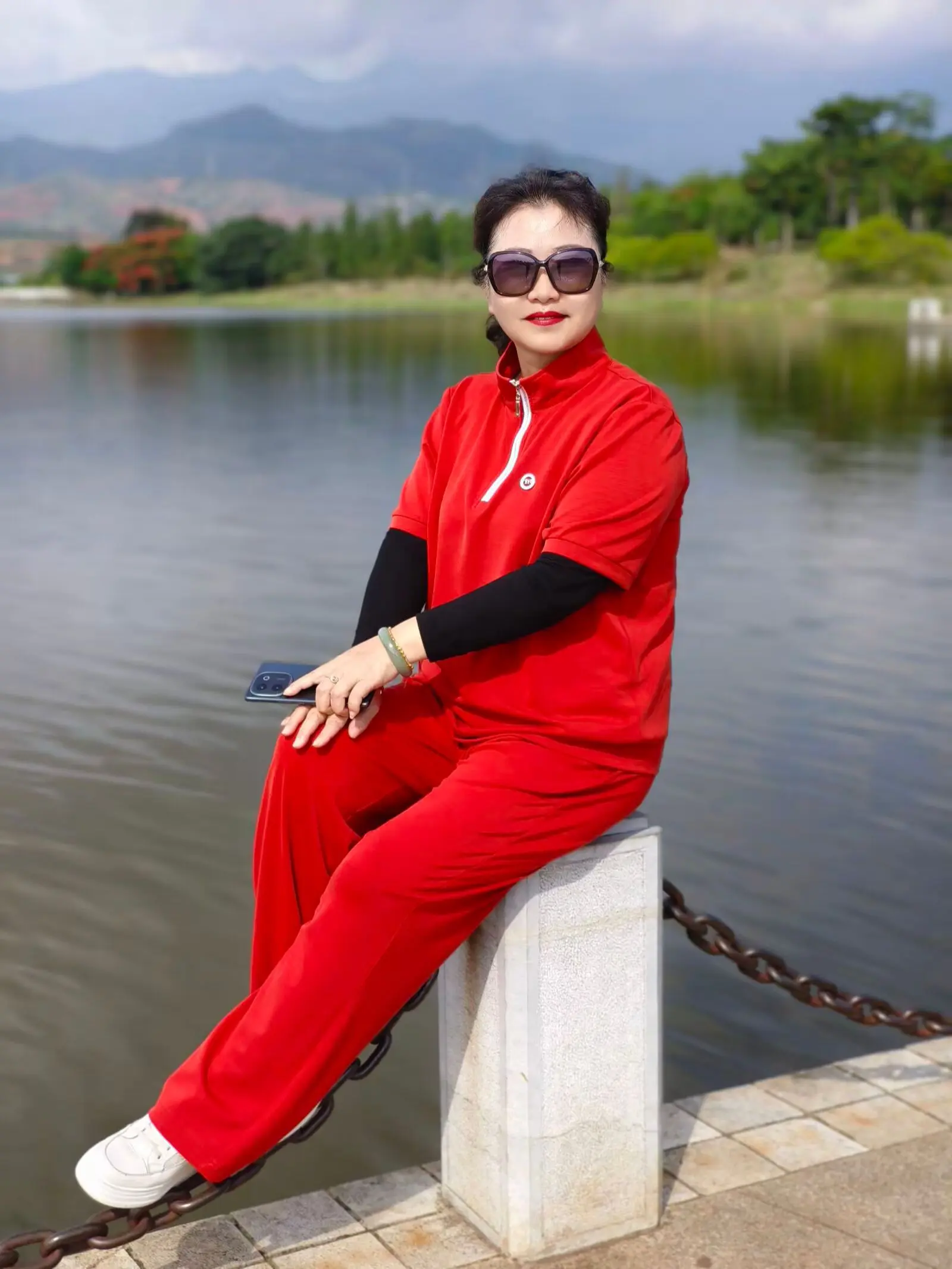 湖边美景随拍