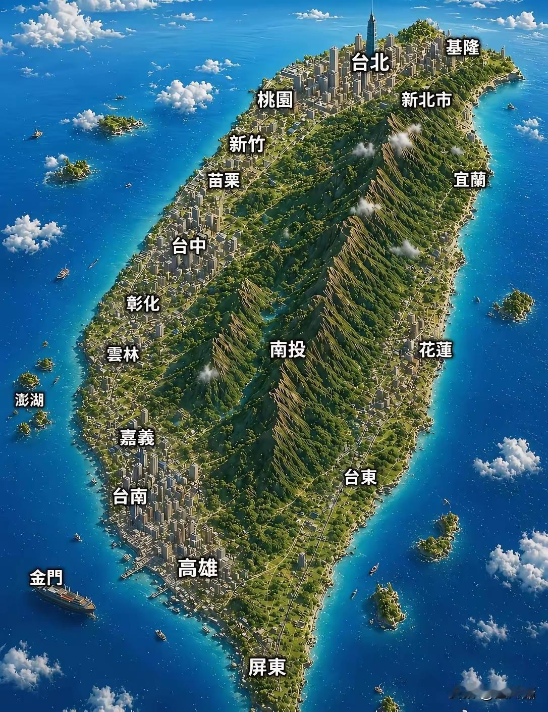 回来了，
我最想带着家人去一趟日月潭。
不知道你们想去哪里玩。