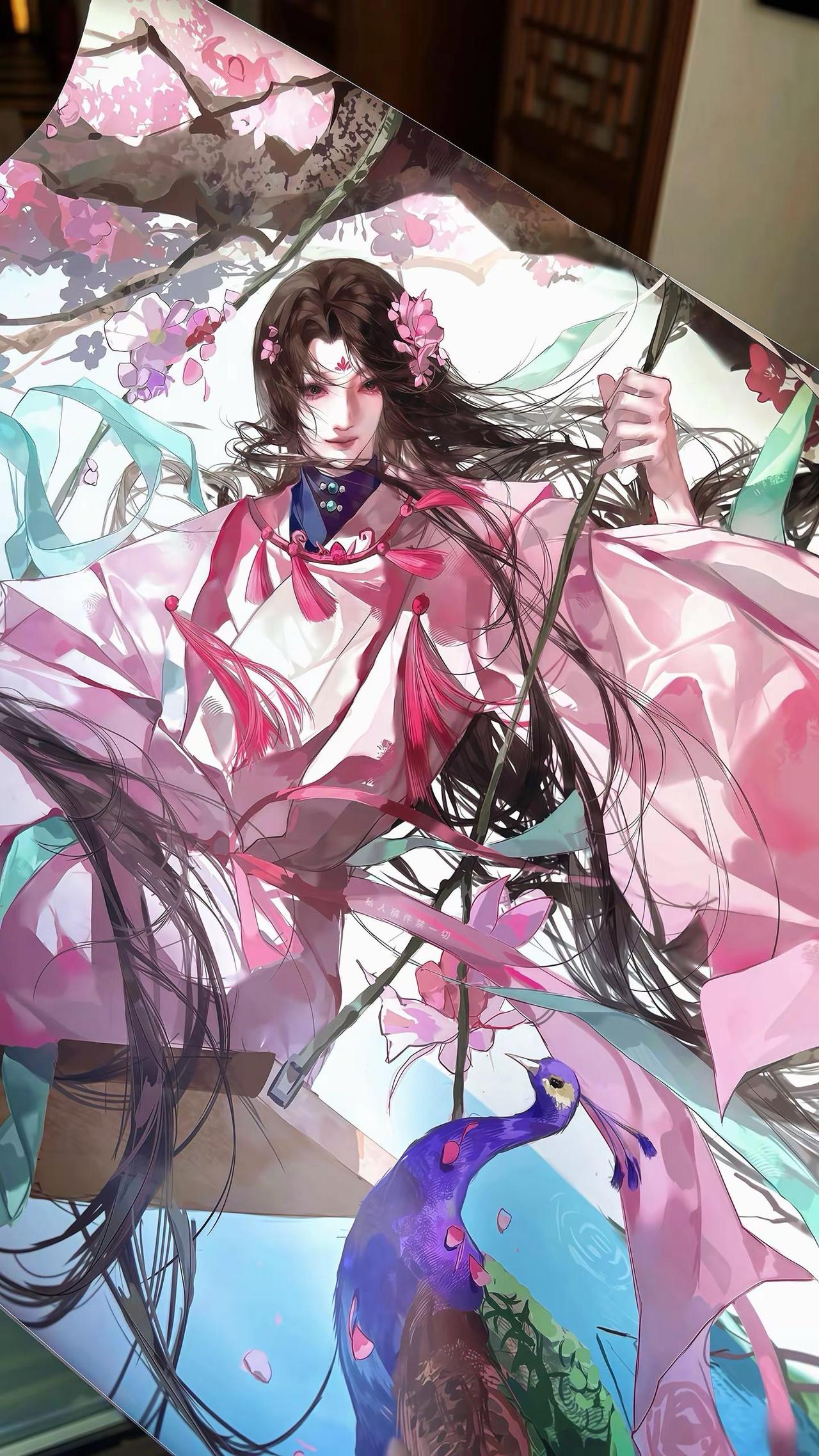 一颦一笑万种的风情。主催脑公@iiUoUee 楚河 提灯映桃花 @指节痛 @07
