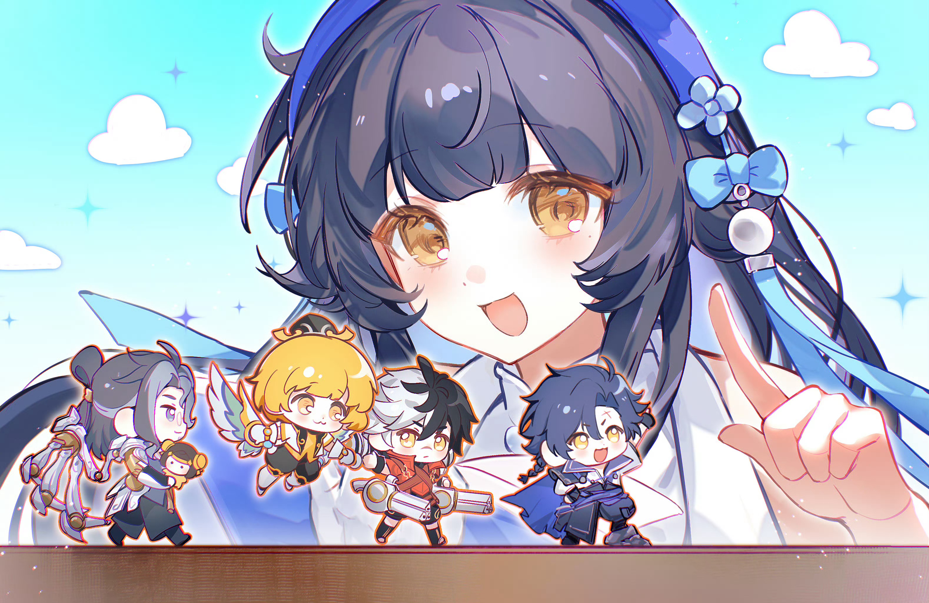 官图封神！！！啊啊啊！ [点赞]西施酱好美好萌！曜崽太可爱了，星之队一家亲！[期
