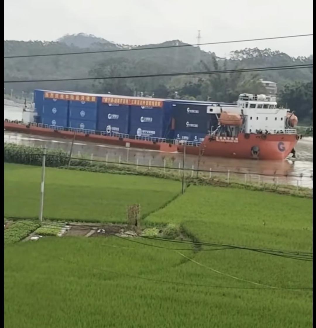 5000吨级运河，一船顶100辆大货车