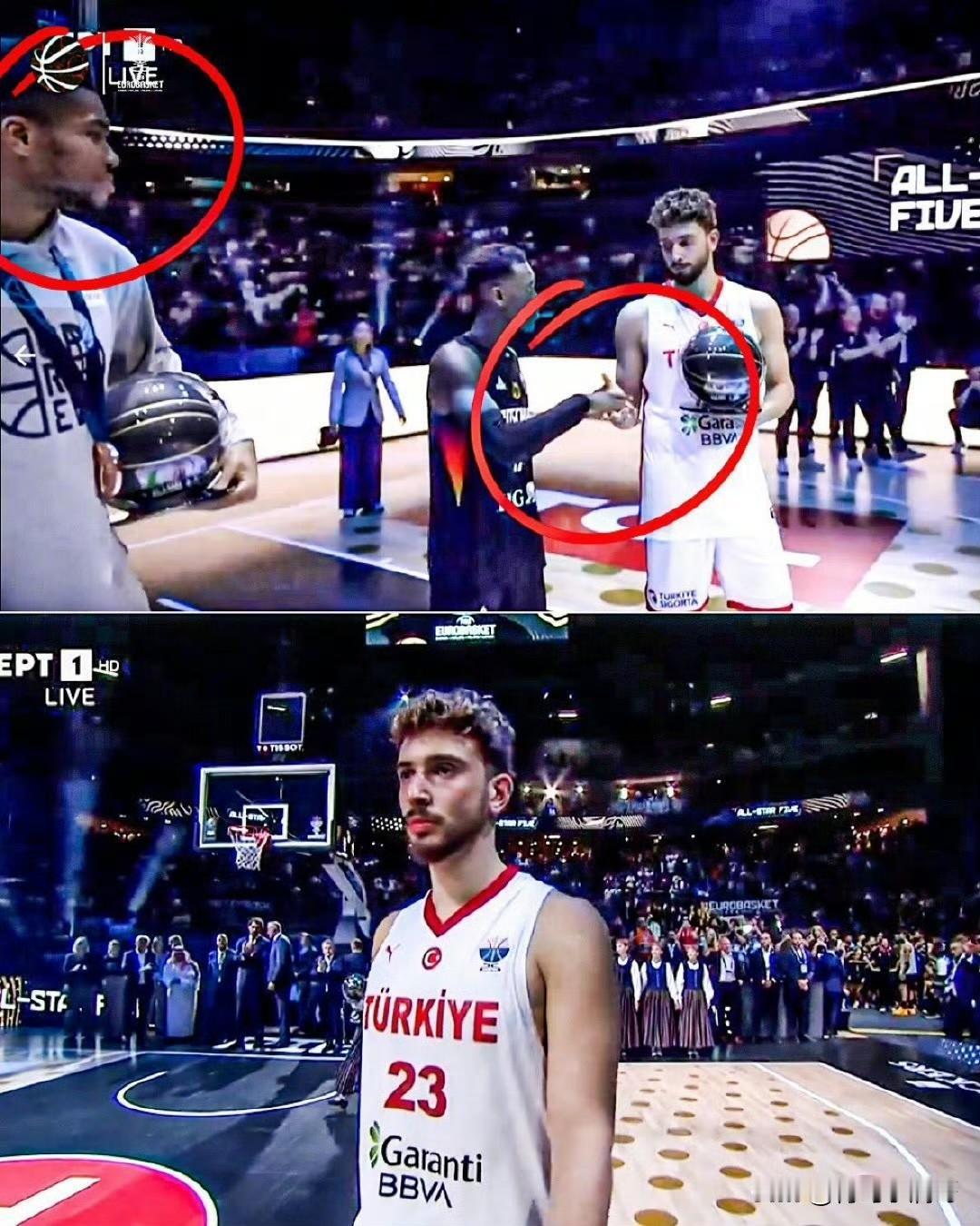 回NBA有你好看！！！申京和字母哥的矛盾这就开始了！

字母哥和申京是欧锦赛两支