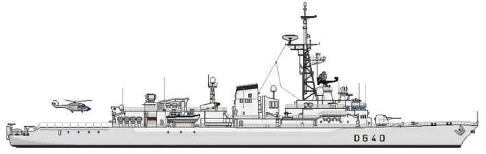 法国“乔治·莱格”级驱逐舰“乔治·莱格”级驱逐舰是法国于20世纪70年代建造的反