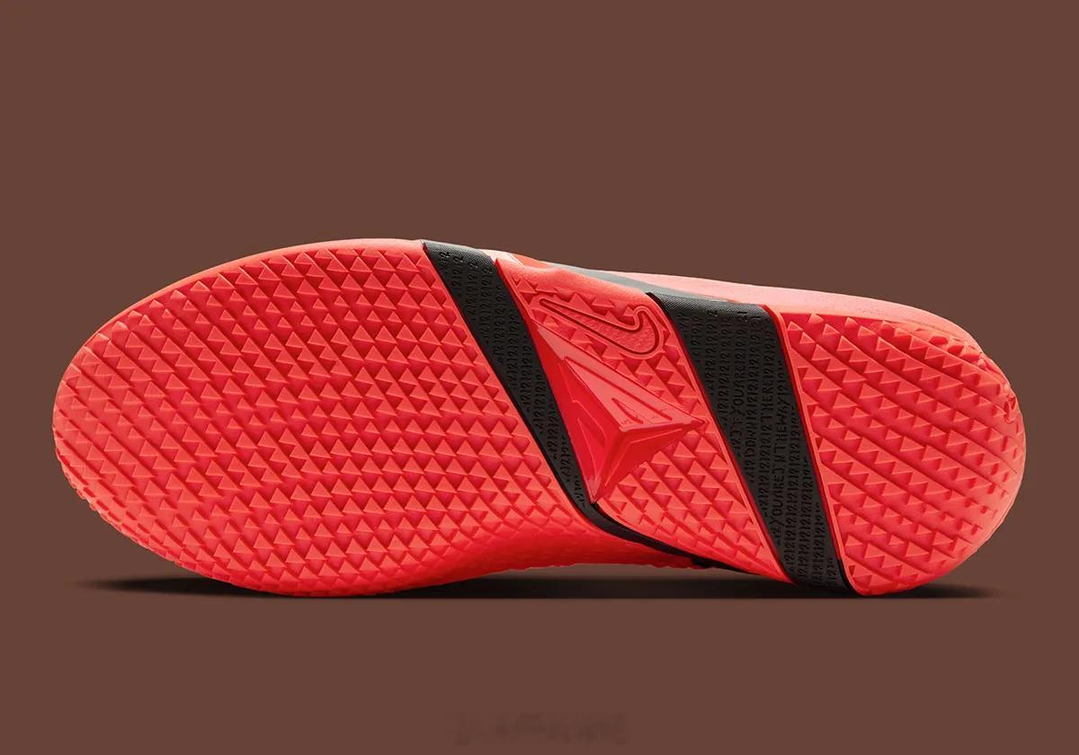 Nike Ja 4全新Code Red配色曝光，珊瑚红鞋身搭配金属铜色Swoos