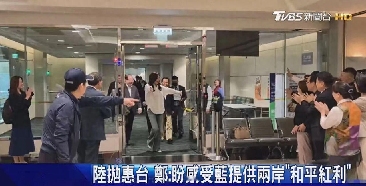 郑丽文大陆走了一圈，岛内炸开了锅。

不是演习，是6天访问。南京、上海、北京转了