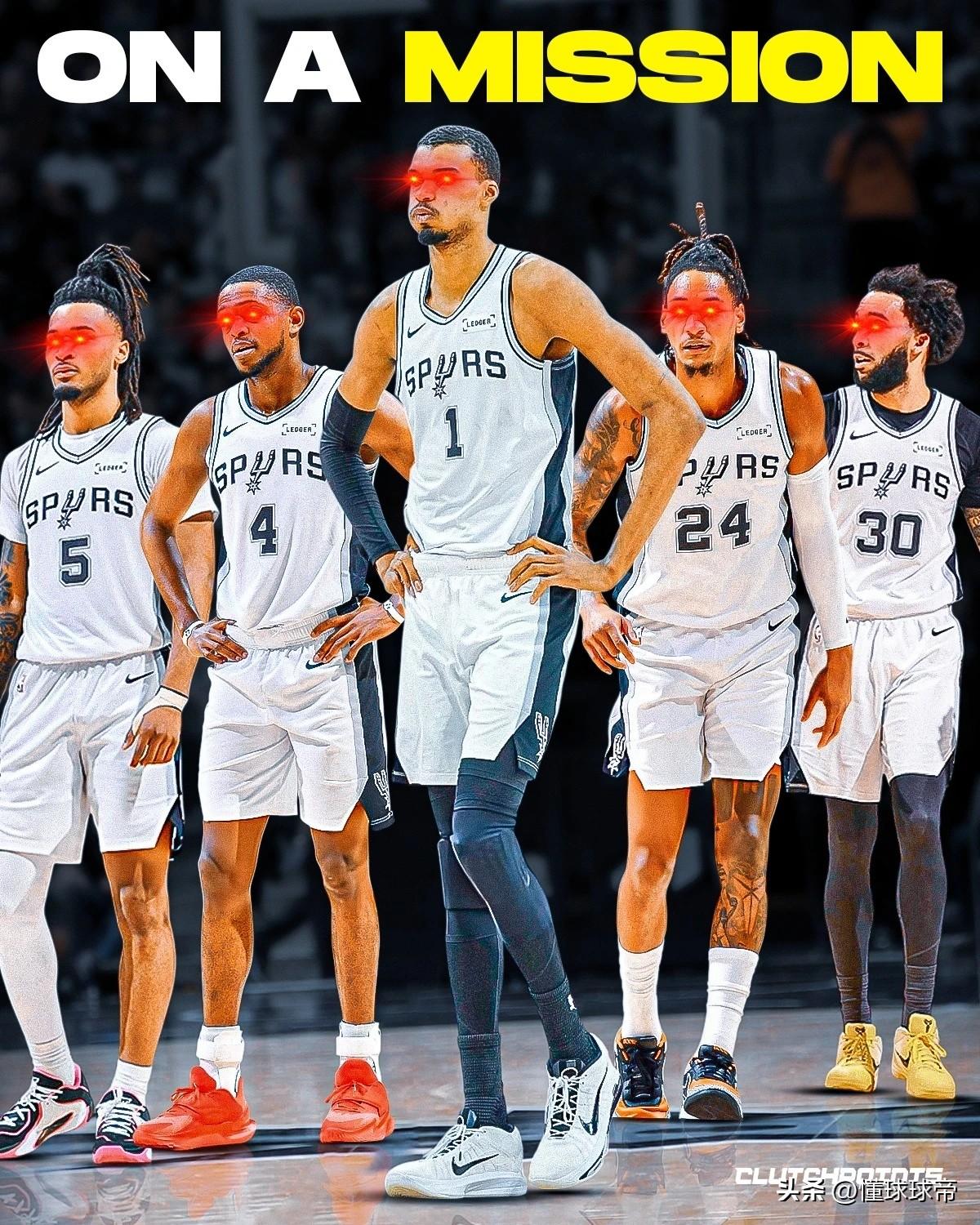 马刺王朝要诞生了，马刺四人20+大胜火箭25分!

在今天火箭与马刺的比赛中，本