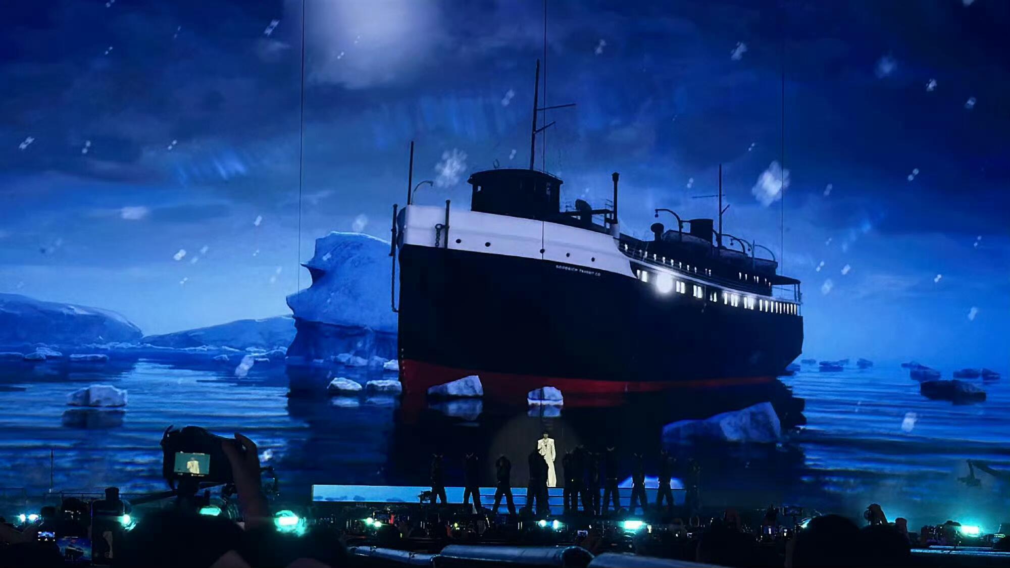 离得越来越近…船靠岸了🥲 