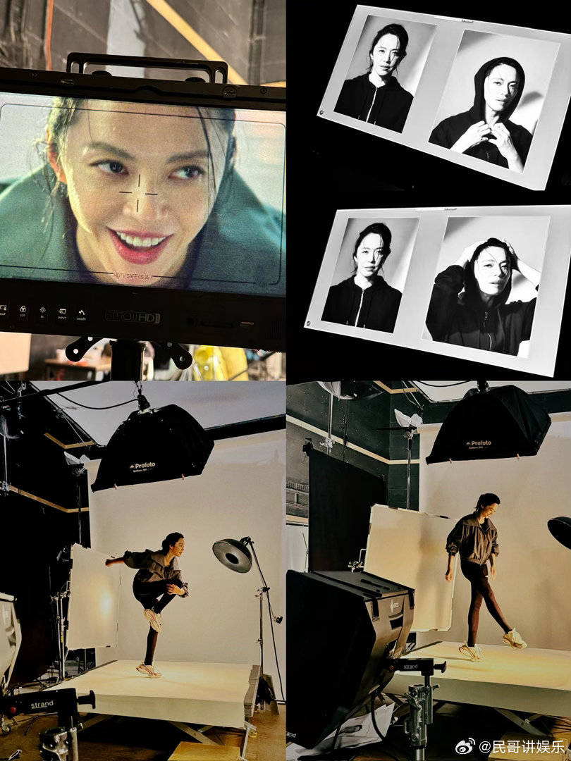 姚晨从内而外的力量感姚晨的眼神像一头猎豹 姚晨这组素颜大片太可！眼神似猎豹有锋芒