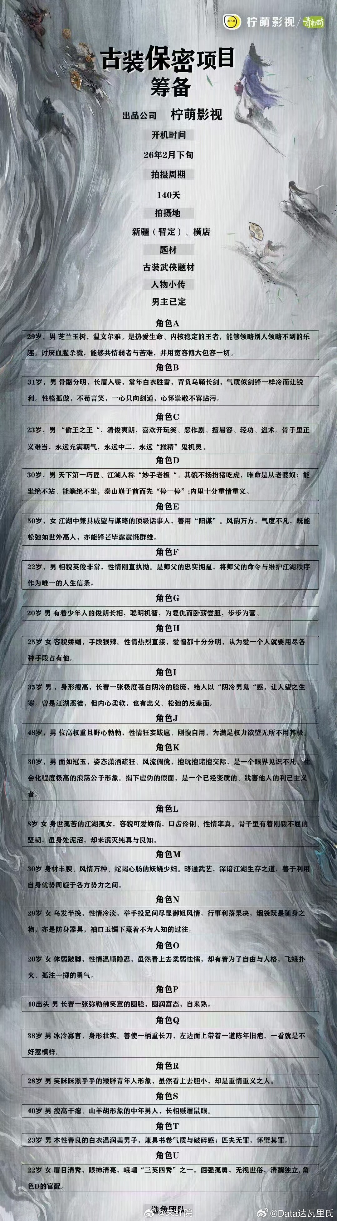 龚俊凤舞九天 龚俊新饼，《白衣公卿》后资源不断～综艺和暗河传真的加持了？龚俊新剧