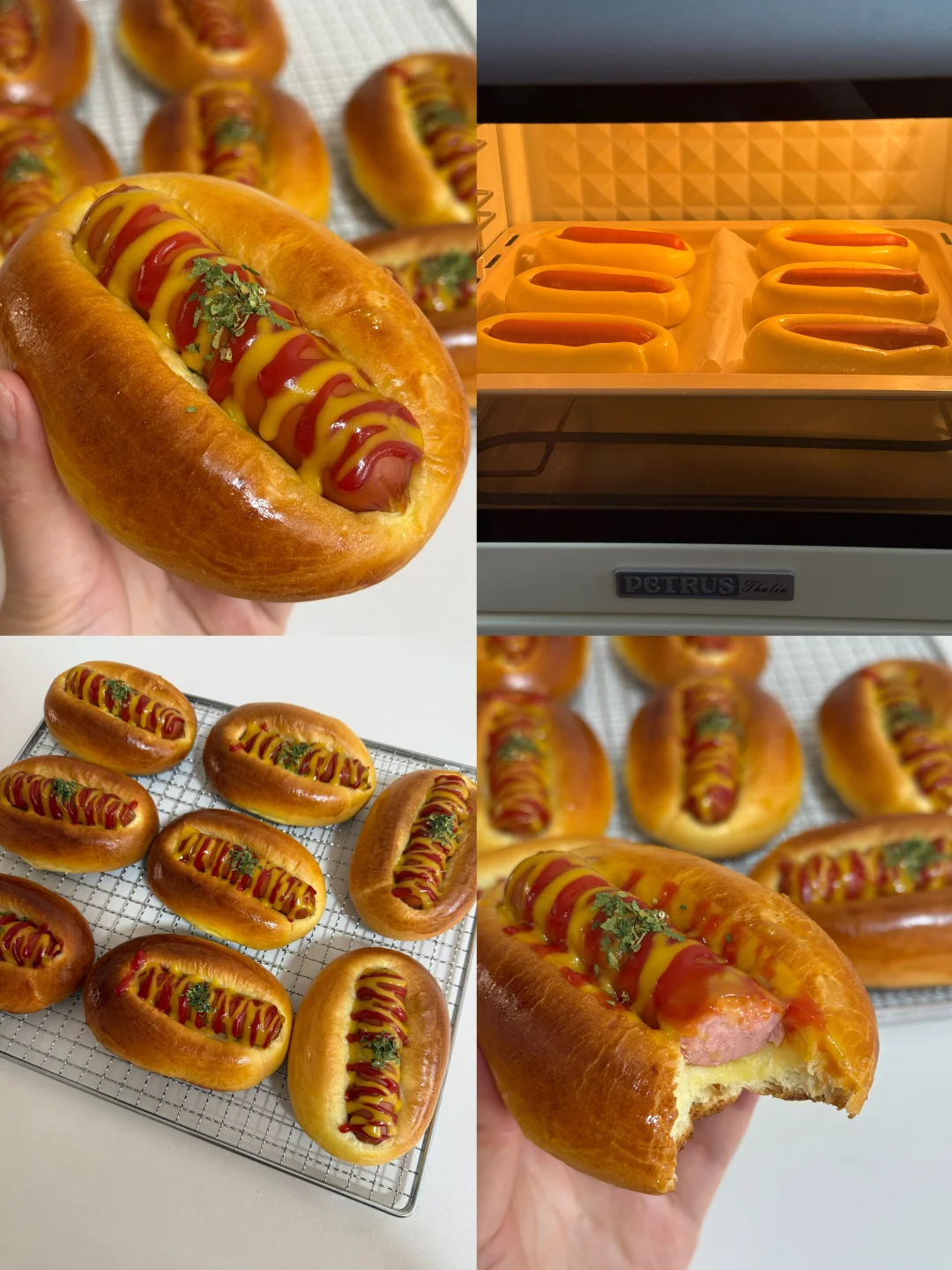 复刻85°C花式热狗面包🌭