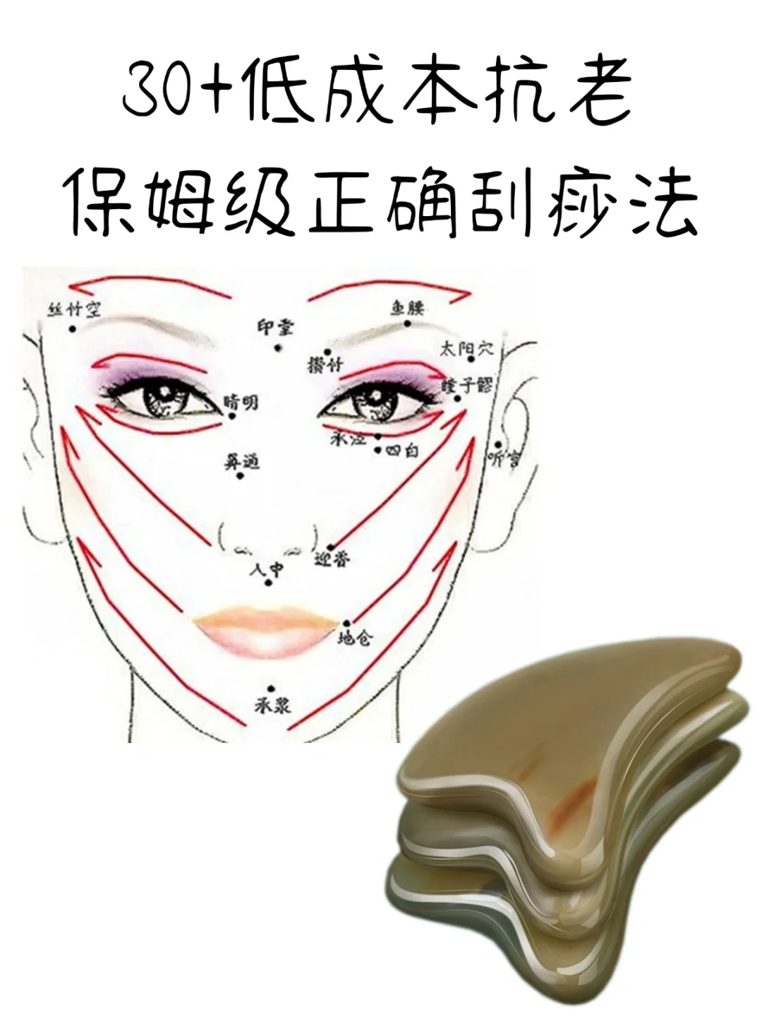 美容师必学，沉浸式面部刮痧的正确步骤要点