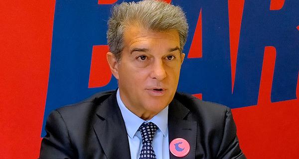 胡安·拉波尔塔在周日的俱乐部主席选举中以压倒性优势击败对手维克托·丰特，成功连任