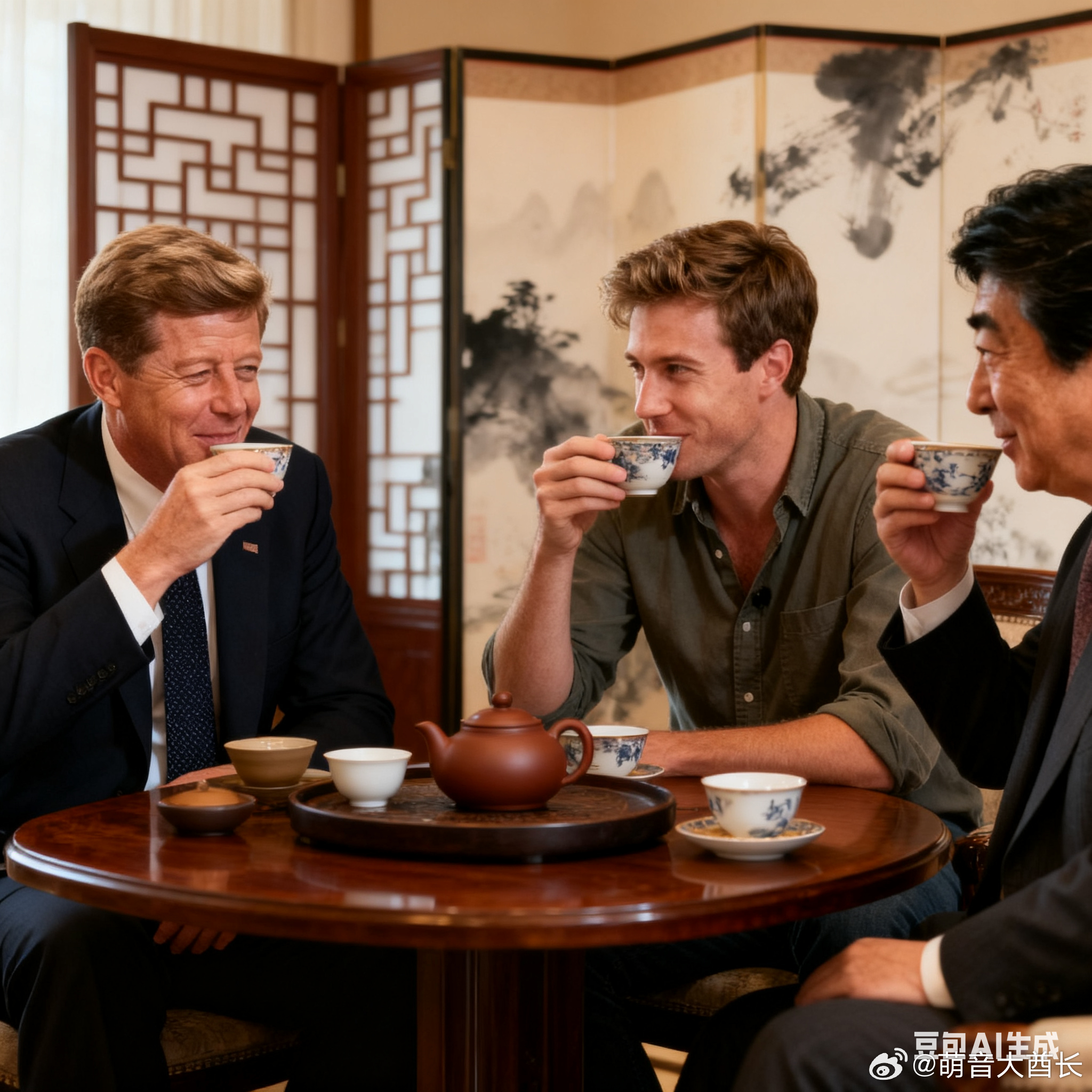 到齐了就喝个茶吧 ​​​