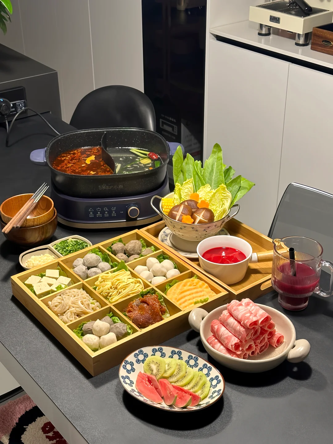我猜没有谁能拒绝冬日里的火锅🍲……