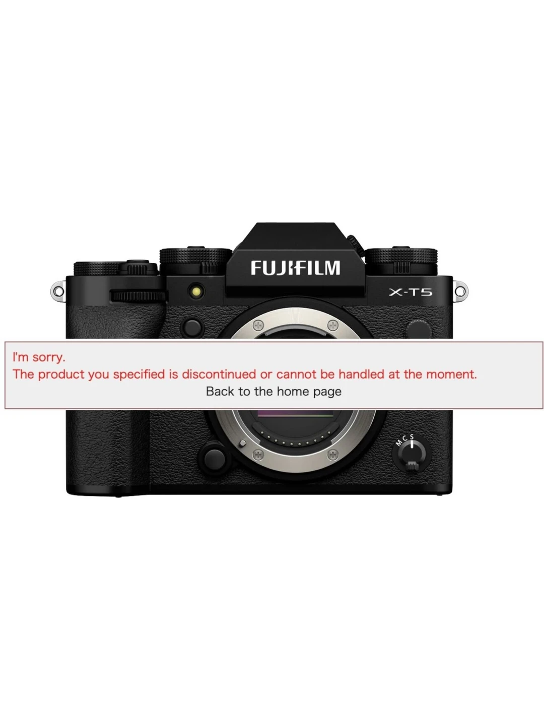 X-T5在日本停售了？