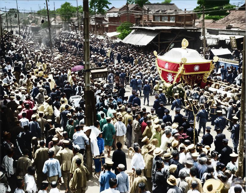 1929年5月26日，孙中山灵柩从北京西山碧云寺移灵至正阳门东车站。
1925年
