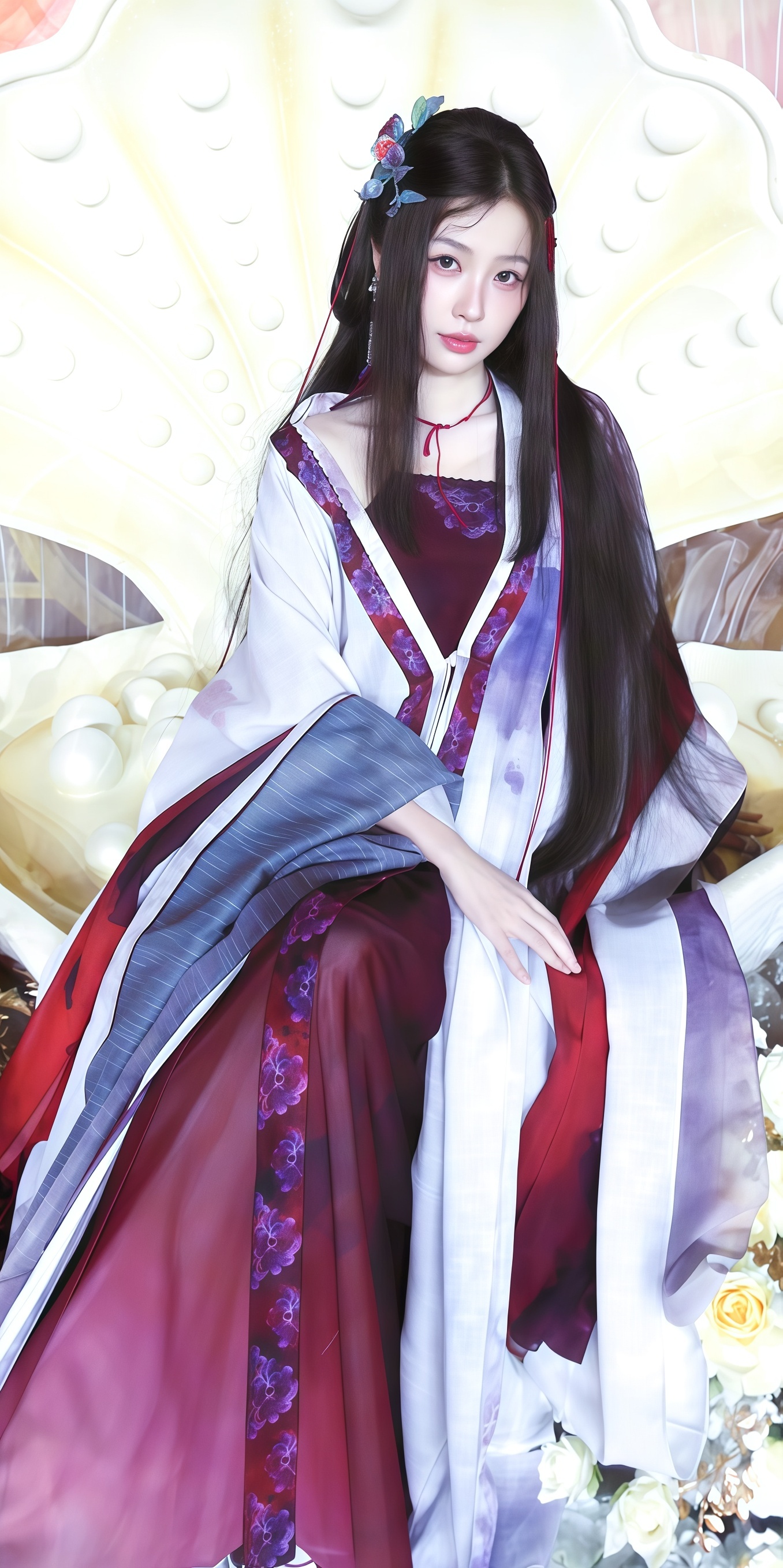 虞书欣 壁纸/小蚌精💜🤍  专栏 · 猫猫修图产出