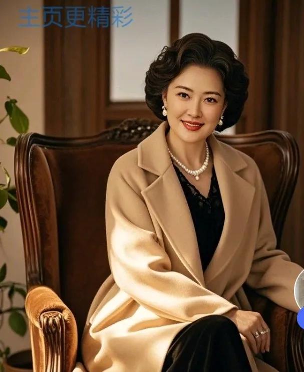 阿姨这气质走在大街上得多少人为你撑伞，不怕降雨暴晒，就怕这气质最耀眼吸精！
虽这