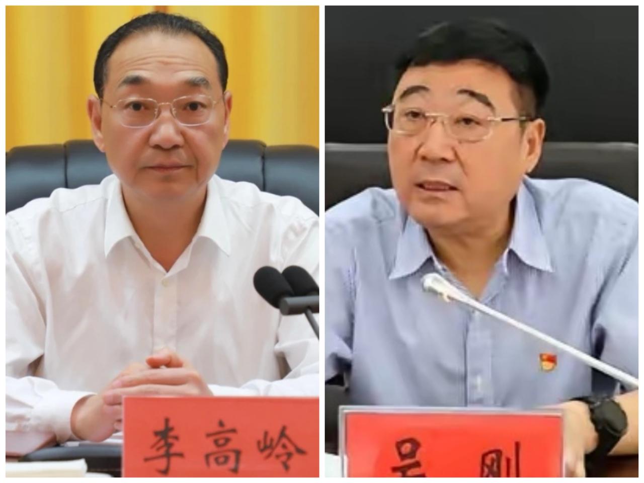 缘分啊！河南，同龄的吴刚和李高岭，同日被开！

吴刚，固始人。李高岭，平顶山郏县