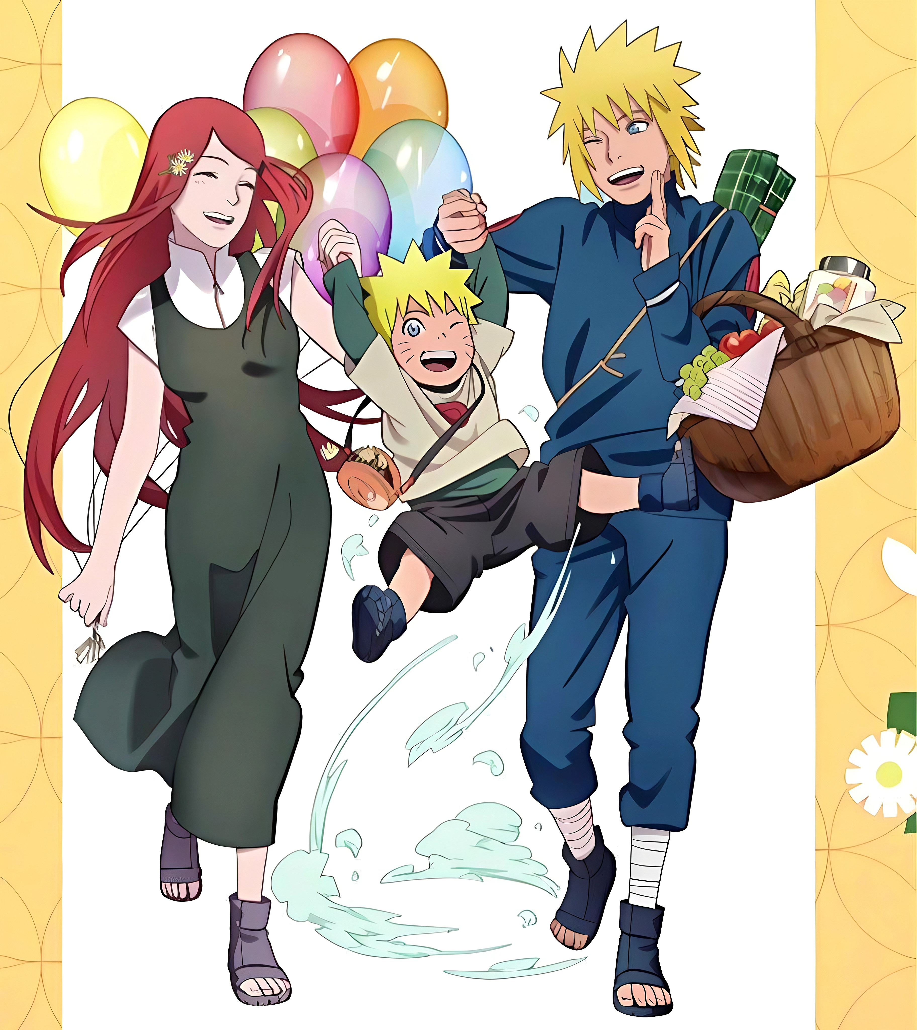 图1是去年小丑社鸣人生日贺图图2是今年小丑社雏田生日贺图幸福总是惊人的相似 去聚