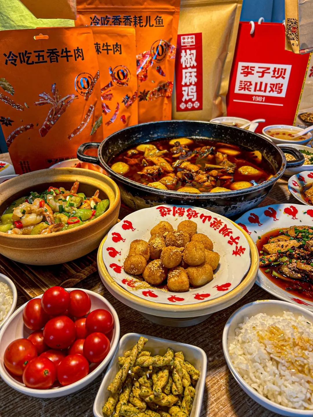 标题：号外❗️重庆这家梁山鸡卖爆了！！
