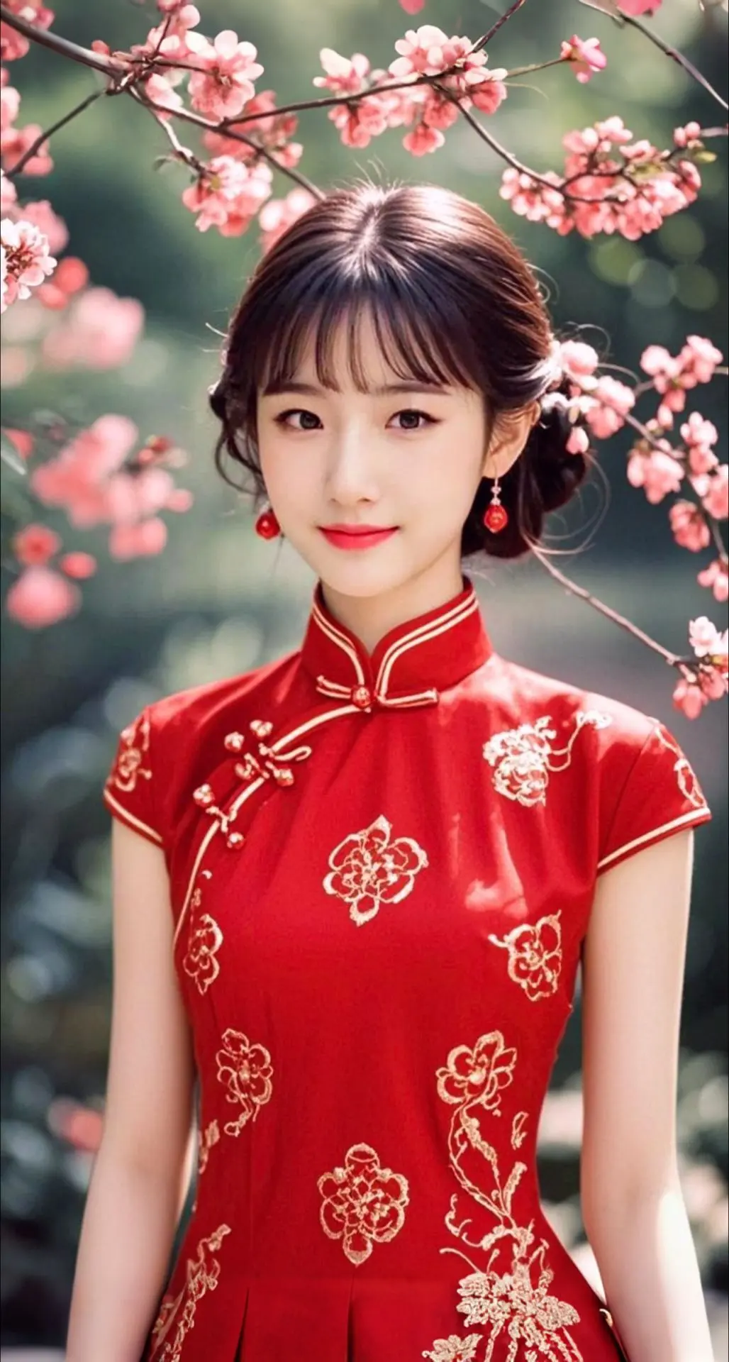 AI扩图 AI红颜雅韵