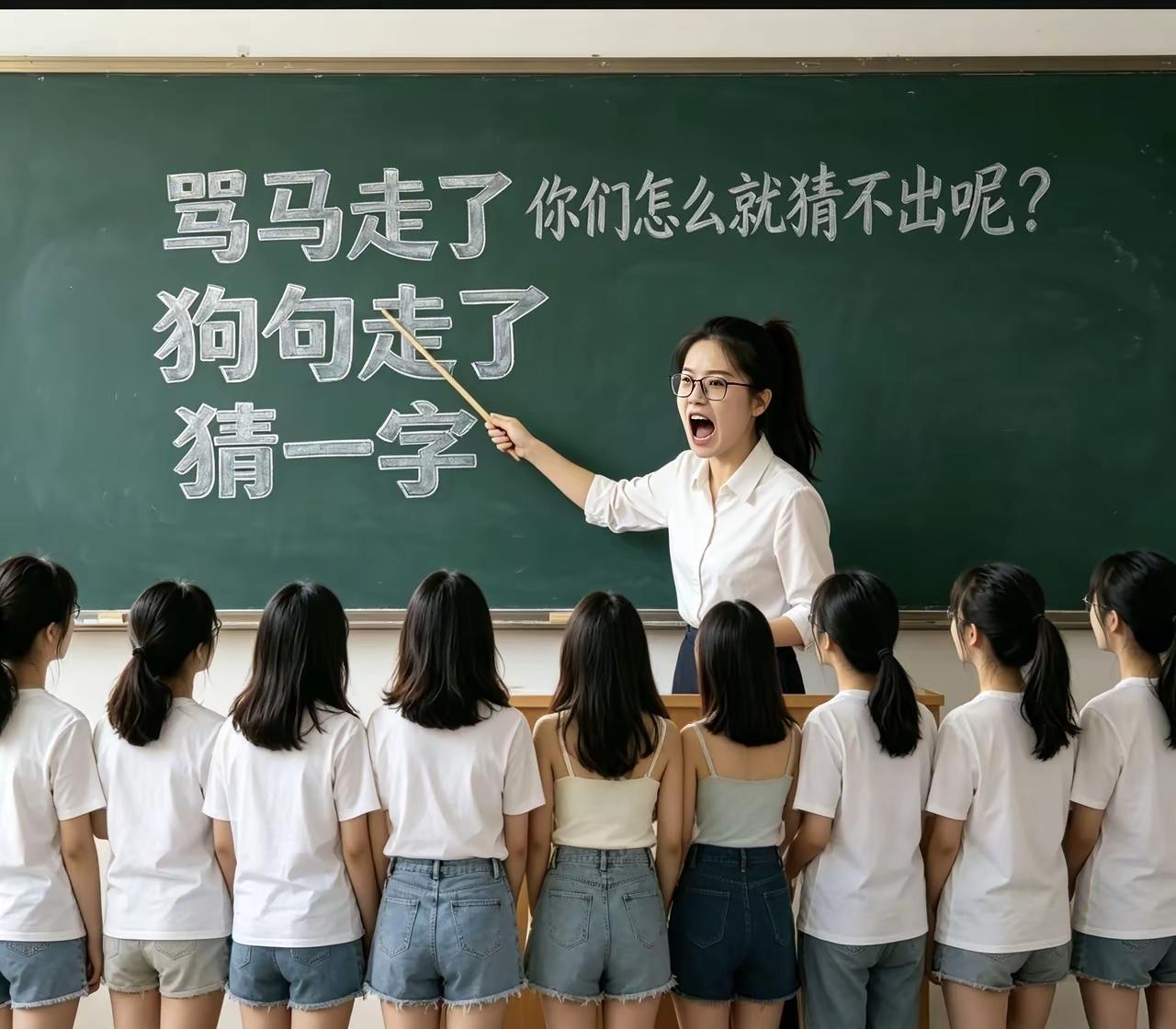 这个字谜太难猜了！大部分学生都猜不明白！你能猜出来吗？