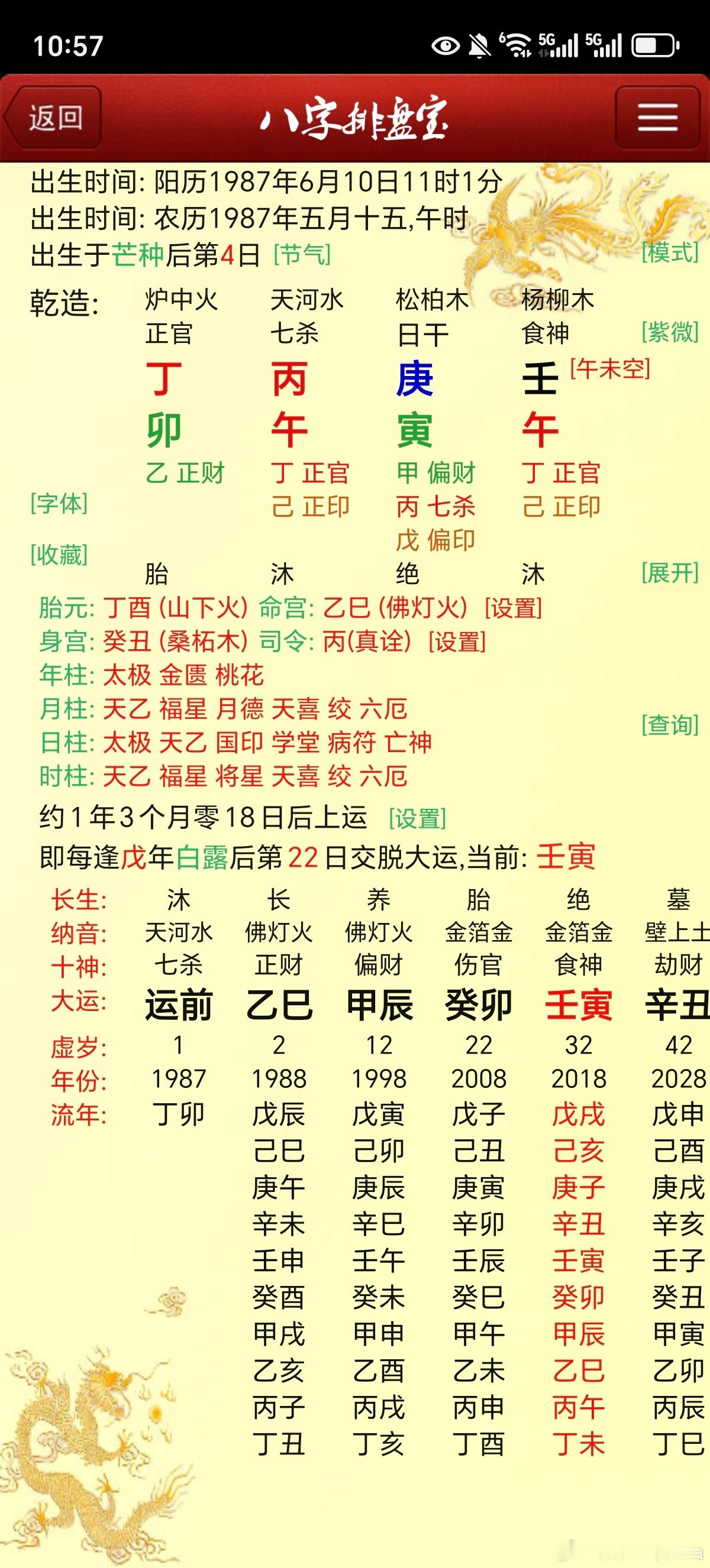 甲辰运乙酉年意外去世大家看看为何会在此年去世说说理论