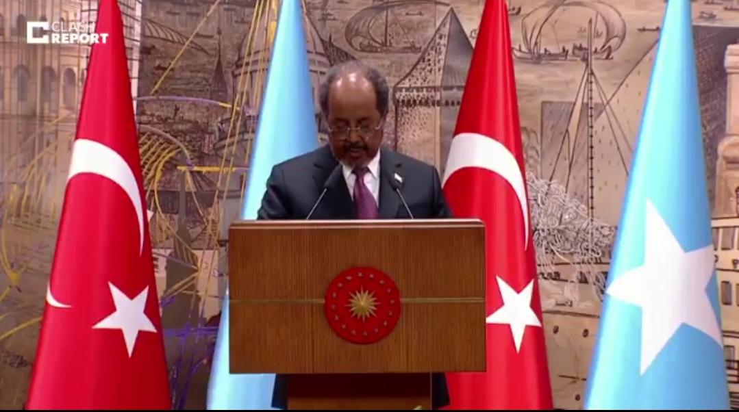 新闻快讯——索马里总统哈桑·谢赫·马哈茂德表态！
 
内塔尼亚胡的强硬立场——其