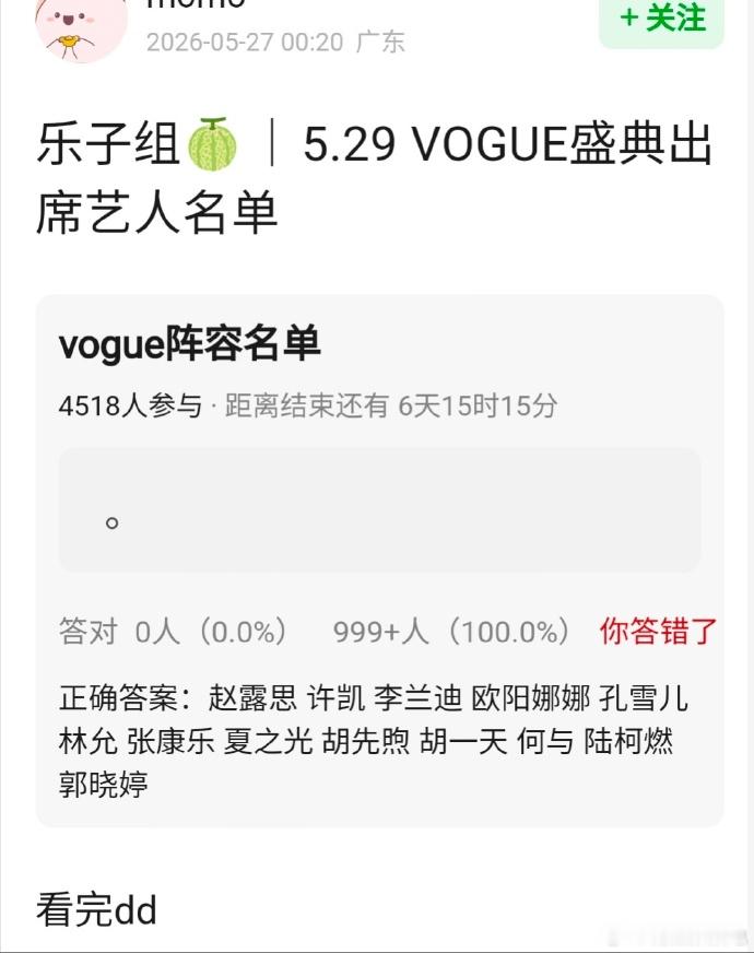 VOGUE盛典出席艺人名单VOGUE盛典出席名单VOGUE盛典出席名单，真的越来