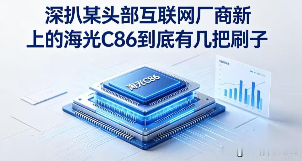 深扒某头部互联网厂商新上的海光C86到底有几把刷子

某头部互联网厂商新上线的海