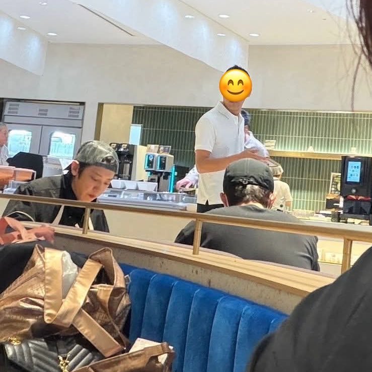 灿嘟 疑似灿嘟一起吃饭的照片流出 