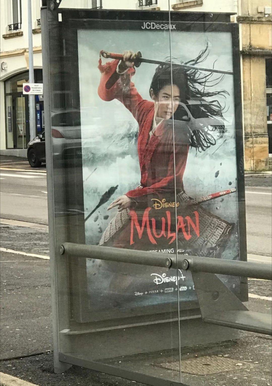 看到说是在法国一个很小的镇，刘亦菲木兰地广铺得还蛮下沉 