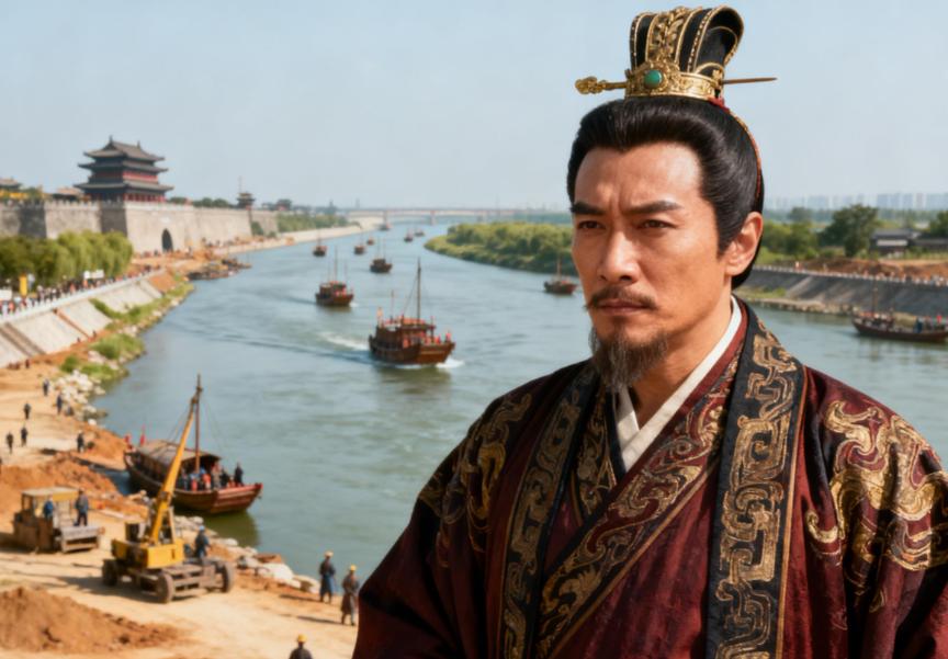 冤枉千年！隋炀帝修大运河根本不是为享乐，出土墓志铭揭露真实野心。提起隋炀帝杨广，