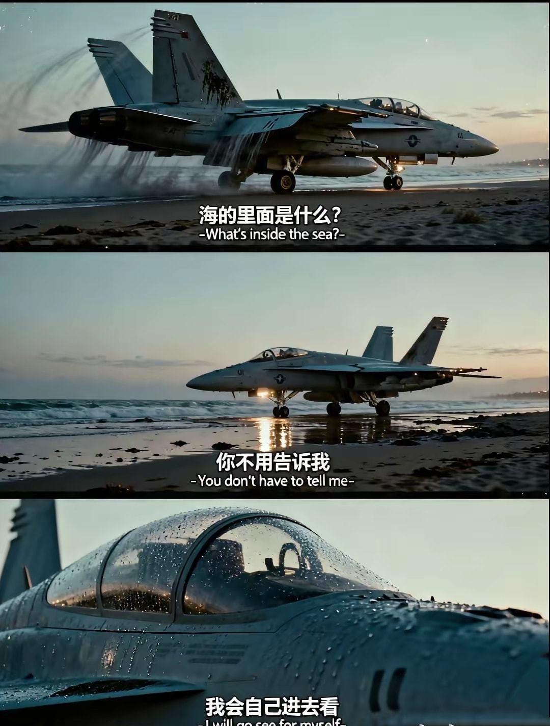 还是网友给力，初看是段子，不过认真看完全都是事实。
海的里面是什么？大黄蜂：你不