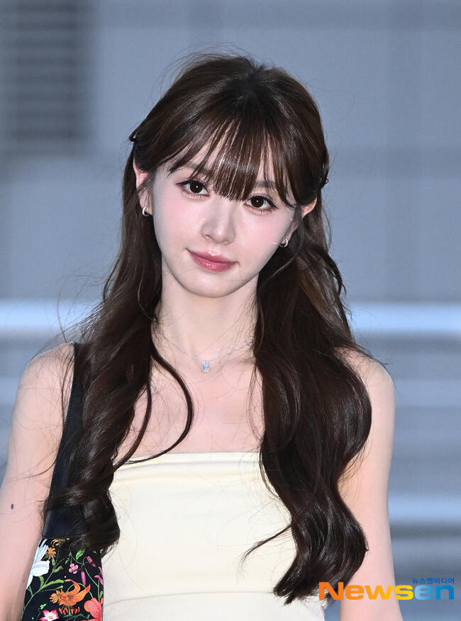 韩媒拍摄的田曦薇📸 