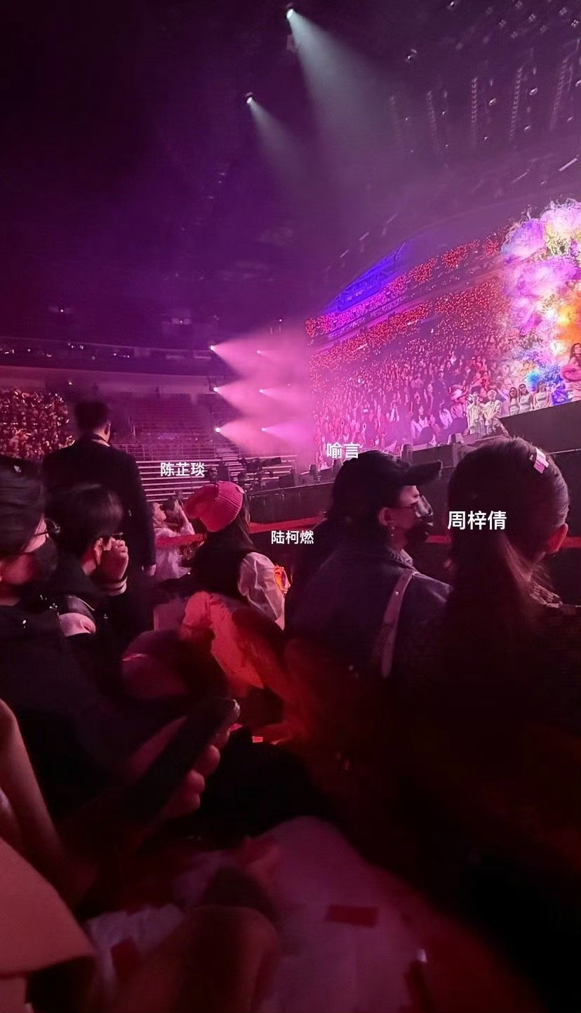 虞书欣生日会现场好多婧妹