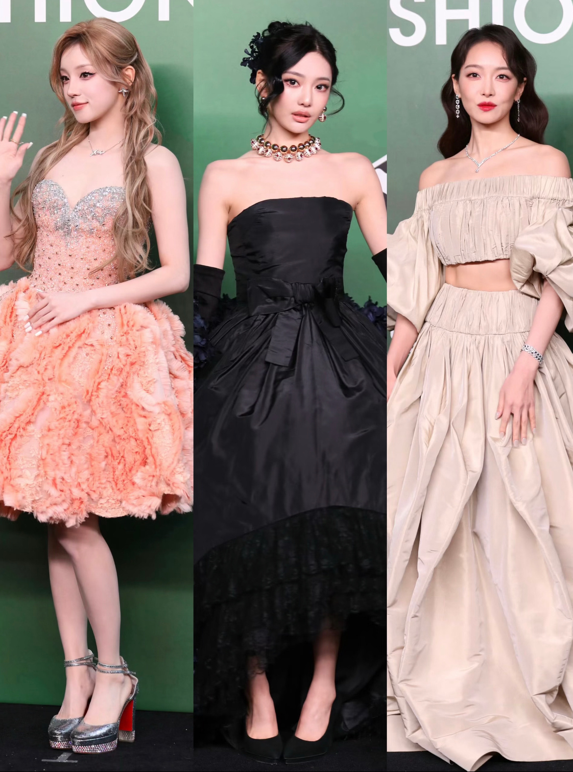vogue盛典红毯 vogue三代女团同框生图宋茜 宋雨琦 宁艺卓 ​​​