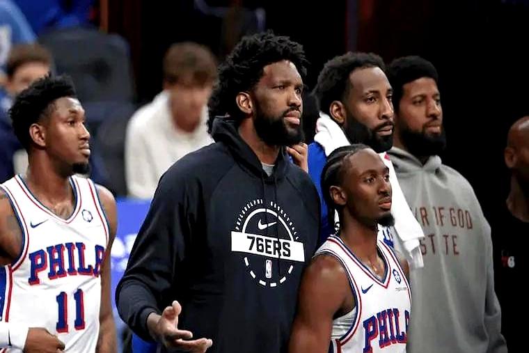 1.5亿坐着打
 

费城把未来押在两位西装客。
 

恩比德5522万，20场