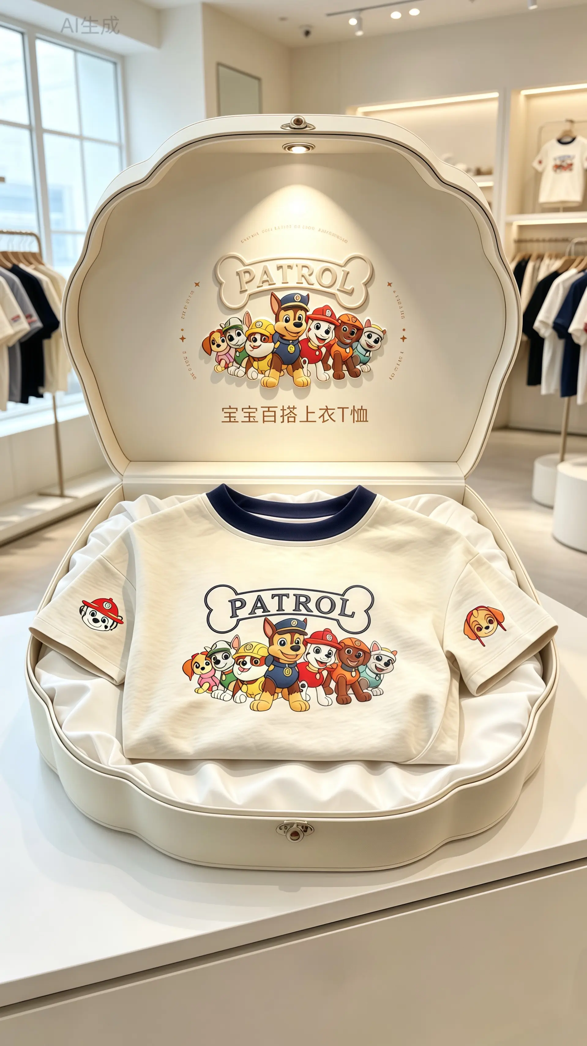 潮娃穿搭 男童穿搭 汪汪队短袖 短袖恤 高品质童装