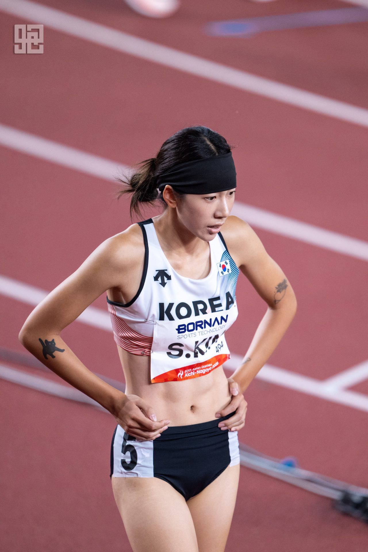 韩国女子400米一姐金瑞允丨金瑞允2003年3月出生，主项400米和200米，是