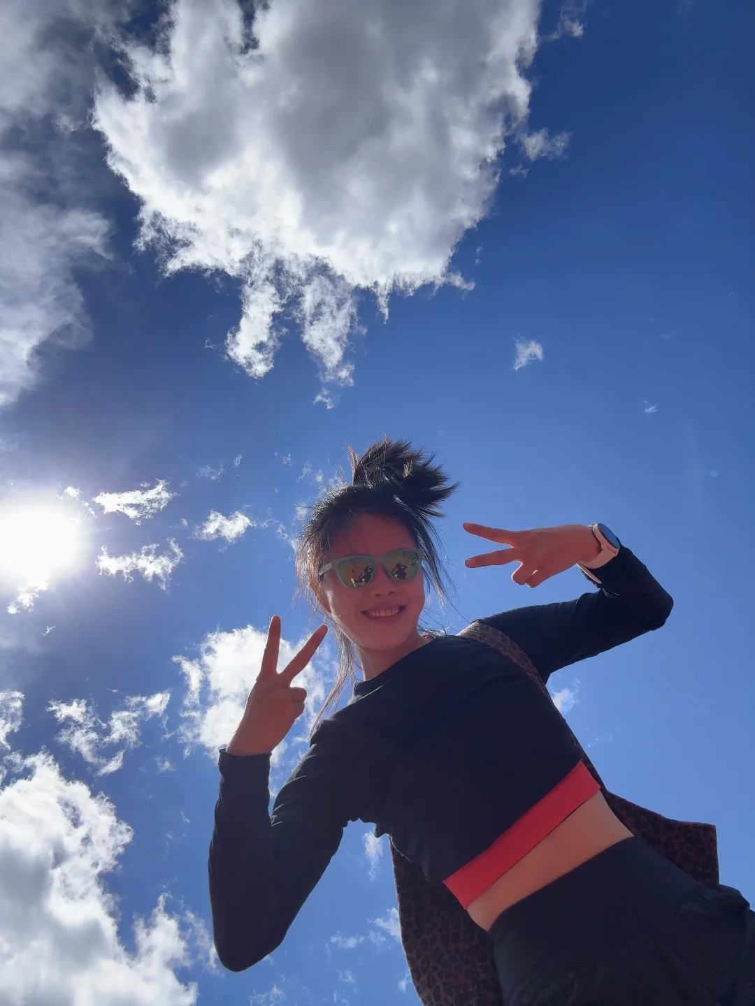Morning workout，北京今天是美炸天🌦️