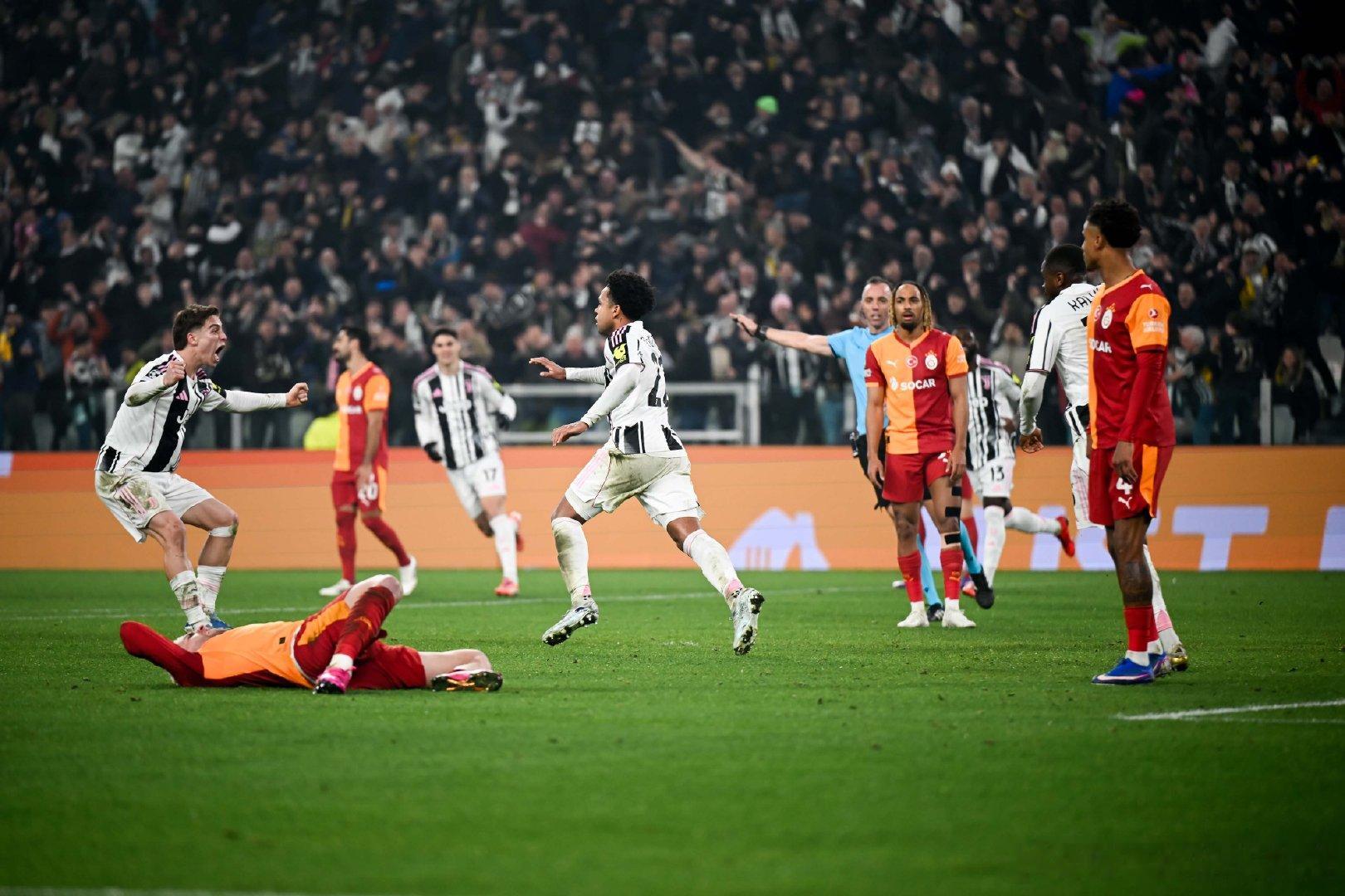 纵然机会渺茫依旧满怀信念不言放弃，战至最后一刻🖤🤍尤文图斯vs加拉塔萨雷 欧