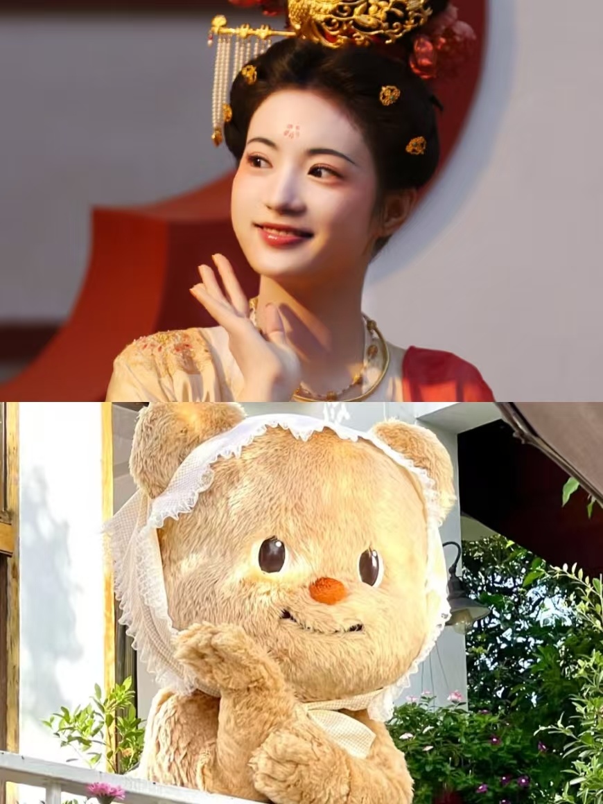 张雅钦黄油小熊塑  最近狠狠get到了张雅钦的黄油小熊塑🥰看她演的《国色芳华》