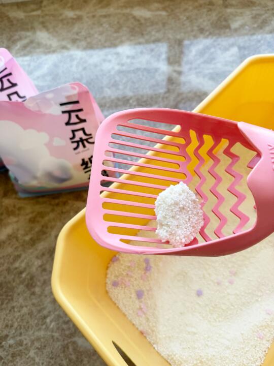 🔥猫砂太卷了！3秒溶水+棉花糖香