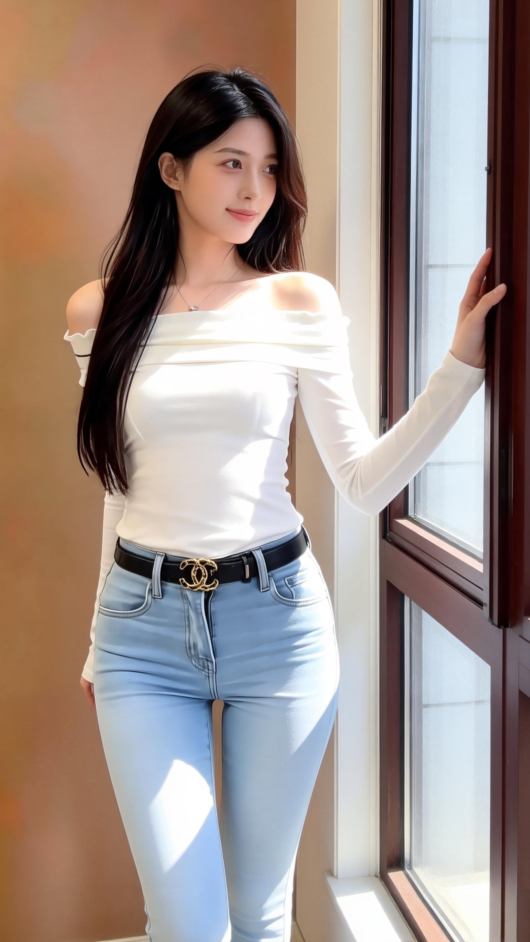 女生的快乐其实很简单一件合身的衣服，一个舒服的发型平凡日子也能过得闪闪发光。。 