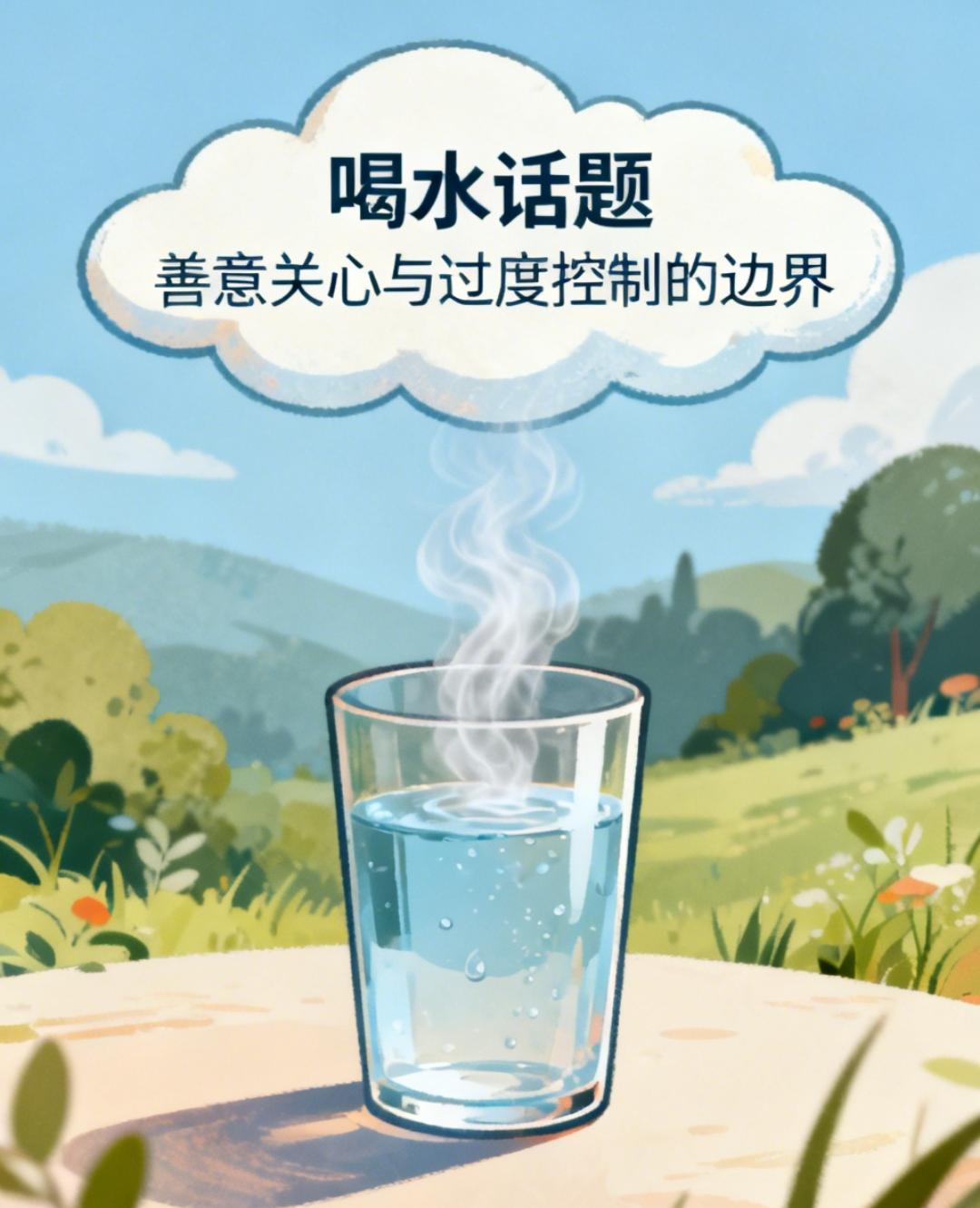 当代年轻人连喝水都要人管
喝水话题冲上热搜，看着只是一件日常小事，却道出无数年轻